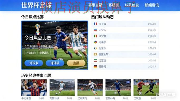 世界杯投注入口整理合集：覆盖高清直播+直播与入口方式 - FIFA World Cup 2026